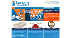 Desktop Screenshot of executivebank.com